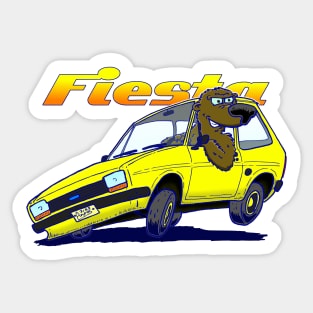 Ford Fiesta MK1 Fiesta Sticker